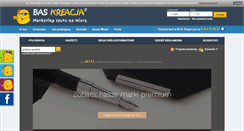 Desktop Screenshot of baskreacja.pl